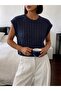 Women's Knitted Patterned Knitwear Sweater - 2