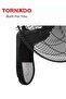 Wall Fan, 18 inch, Oscillation Directions, 3 Speed Levels 4 Blades with Remote Control, Best for Home & Office, Black x Red - EPS-18R - 7