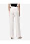 Women's Belted Lycra Black Palazzo Pants - 5