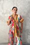 Yellow Ethnic Pattern Shirt and Pants Set - 2