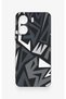 Redmi 13C Compatible Geometric Block Pattern Silicone Case