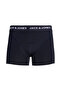 Jack Jones Jacdale Smiley Trunks 3 Pack Sn Men's Black Boxer - 4