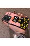Oppo Reno 14 5g Compatible Silicone Edge Hard Back Case Couple Phone Case Cat Pattern - 2