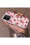Redmi 15C 5g Compatible Silicone Edge Hard Back Case Couple Floral Pattern Phone Case - 2