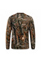 Outdoor Forest Pattern Camouflage Chukka Setter Printed Winter Long Sleeve Hunter Sweatshirt - 3