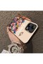 Poco X5 5g Compatible Silicone Edge Hard Back Case Couple Phone Case with Floral Pattern - 4