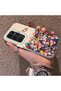 Samsung Galaxy S23 Ultra Compatible Silicone Edge Hard Back Case Couple Phone Case with Floral Pattern - 2