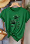Double Rose Bundle Color Matching Special Design Printed Women's T-Shirt