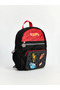Black Printed Boy's Backpack - 2