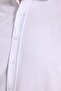 Men's Regular Fit Classic Cut Cotton Easy-Iron Dobby White Shirt - 6