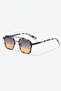Men's Sunglasses Uv400 Protection Black-White Pattern