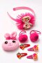 Eight-Piece Children's Buckle Crown and Keychain Set - 2