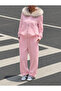 Muchi Fur Detailed 3 Thread Tracksuit Set - 4