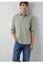 Single Pocket Regular Fit 100% Cotton Men's Shirt.