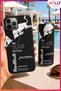 Black the Black Edition Patterned Velvet Inside Silicone Case for iPhone 13 Pro Max