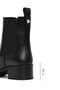 Women's Black Thick Heeled Chelsea Boots Wf240005Sv - 4