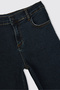 Boy's Navy Blue Trousers with Adjustable Elastic Waist - 3