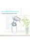 Double Manual Pump Set，Manual Breast Pump, Adjustable Suction Silicone Hand Pump Breastfeeding, Small Portable Manual Breast Milk Catcher Baby Feeding Pumps & Accessories, White, Mother’s Day - 4