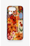 Tecno Pova Curve 2 Compatible Orange Lily Patterned Silicone Case - 2