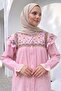 Etamin Embroidered Tunic 2099 - Pink - 2
