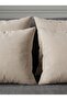 Set of 4 Velvet Cushion Covers 45X45 cm - Velvet Fabric Decorative Pillowcases - 3
