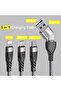 URBANNX Multi Charger Cable, USB A/USB C Multi Charging Cable 5 in 1 Fast Charging Cord - 3