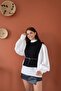 White Belted Shirt - 3