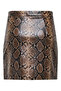 Onlparis Snake Skirt Esp Otw / Snake Leather Printed Skirt - 6