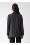 Peak New Season Anthracite Loose Fit Women's Blazer Jacket - 6