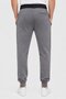 Boss Men Regular Fit Brand Logo Jogger Pant, Grey - 4