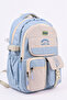 7340 Korean Style Multi-Compartment, Large Internal Volume, Water Bottle Pocket School and Daily Use Backpack - 2