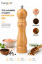 Bamboo Salt and Pepper Mill |   Spice Grinder |   Adjustable Grinding Mechanism - 2