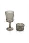 Coffee Cup with Water Glass Stand and Coffee Cup with Turkish Delight Cup for 6 People, 12 Pieces - 3