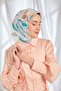 Twill Silk Scarf Abstract Lilac - 4
