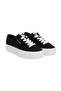 Women's Vulc Black Flatform Canvas Shivary 16t Sneaker Sports Shoes