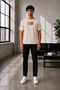 Unisex Oversize Embroidered Naruto Anime Design 100% Cotton T-Shirt - 4