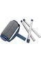Adjustable House Paint Roller Brush Kit,Telescopic Handle Wall & Ceiling Painting Tool,Includes Extra Paint Roller,for Easy High-Efficiency Application