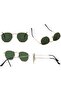Hipster Polarized Hexagon Sunglasses for Men and Women, Small Polygon Geometric Design Metal Frame Sun Glasses - 3