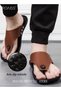 EVA Sandals for Men Light and Breathable Beach Flip Flops Non Slip Slippers Casual T Shaped Slipper - 4