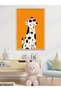 Cool Dog with Glasses One-Piece Wooden Framed Painting - 3