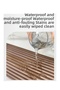 8Cmx200Cm 1 Piece Brown Meva Self-Adhesive Rubber Edge Protection Baby Child Impact Protection - 6