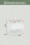 Lockable Lid Toy Storage Box - 16 Lt Kids Room Organizer, Toy Storage Box Beige - 7