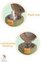 550 ml Çift İçim - Stainless Steel Thermos with Straw / Without Straw and Carrying Handle - 2