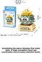 # Block Puzzle Cactus Block Toy 450 Pieces Building Construction Set Educational Intelligence Enhancing Assembly Puzzle Stem Design Motor Skills Attention Concentration Children's Hobby Activity Game Colorful Model - 3
