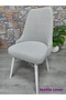 Halka Chair with Arms Model Kitchen and Living Room Chair Cover - 5