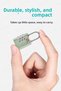 Tsa Approved Password Suitcase Lock 3 Digit Combination Travel Suitcase Bag Lock - 5