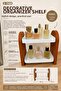 2-Tier Decorative Organizer Shelf |   Perfume & Makeup Organizer |   Modern Design