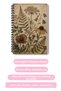 Vintage Botanical Floral Design A5 50 Sheets 100 Pages Spiral Ruled Notebook - 3