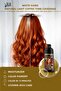 Cinnamon Copper (Light Blonde Copper) 8.77 Hair Shampoo |   300 ml X 2 Pieces & for Whites - 2