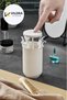 Bora - Hygienic Multi-Compartment Swab and Floss Organizer with Push-Button Mechanism & Bathroom Organizer - 3